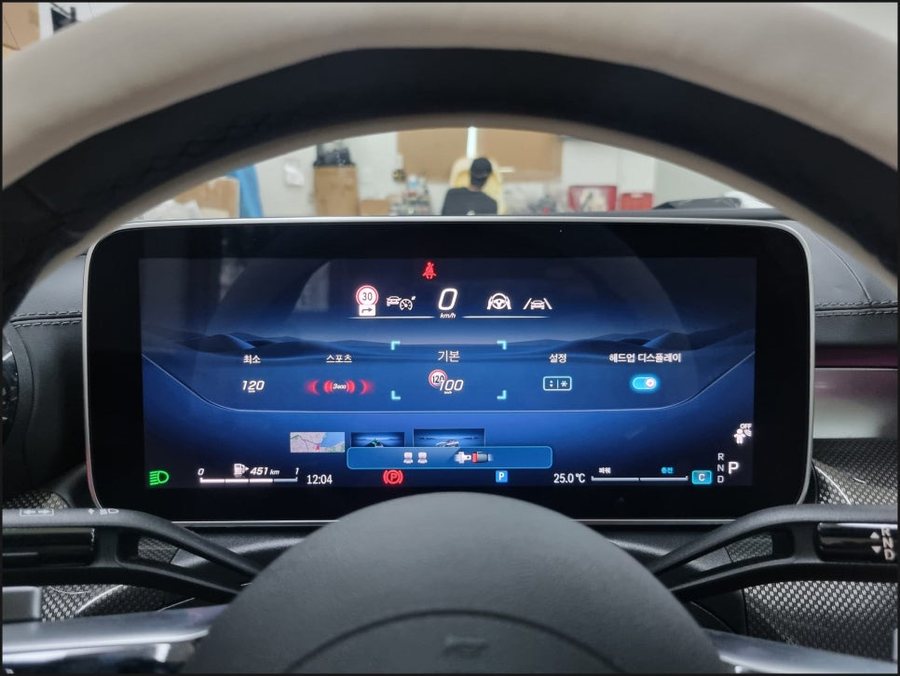 2025 벤츠 CLE200 HUD 카브리올레 정품옵션 추가