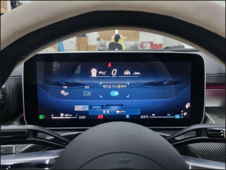 2025 벤츠 CLE200 HUD 카브리올레 정품옵션 추가