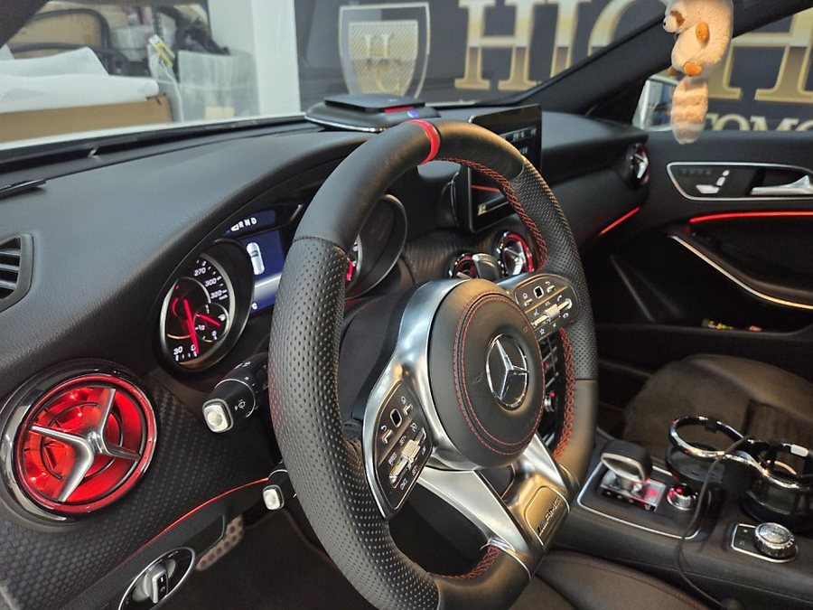 벤츠 A클래스 W176 신형 AMG D컷 핸들 + 통풍시트