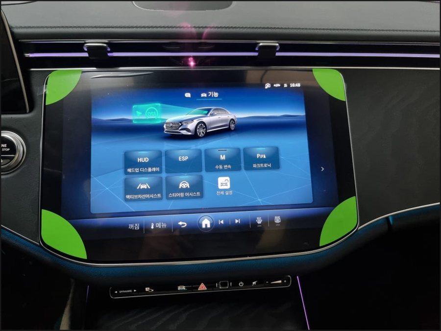 W214 벤츠HUD 헤드업디스플레이, 4D부메스터 전동트위터 E클래스