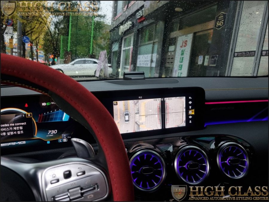 벤츠 CLA 어라운드뷰 360 순정 카메라 옵션으로 사고예방