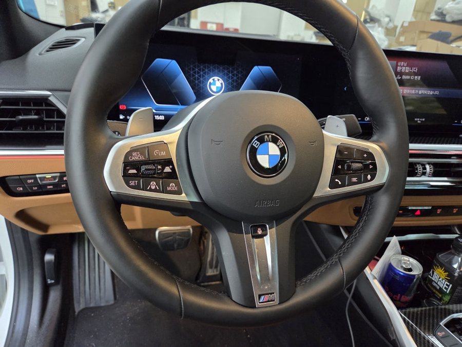 BMW 320i 카본 휠 트림 Y커버 핸들 튜닝