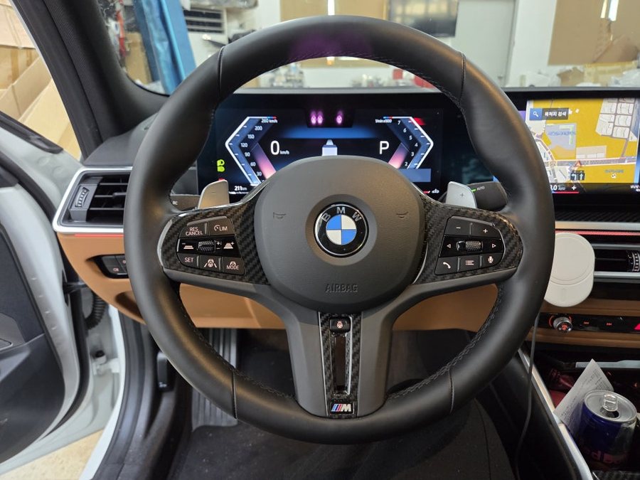 BMW 320i 카본 휠 트림 Y커버 핸들 튜닝