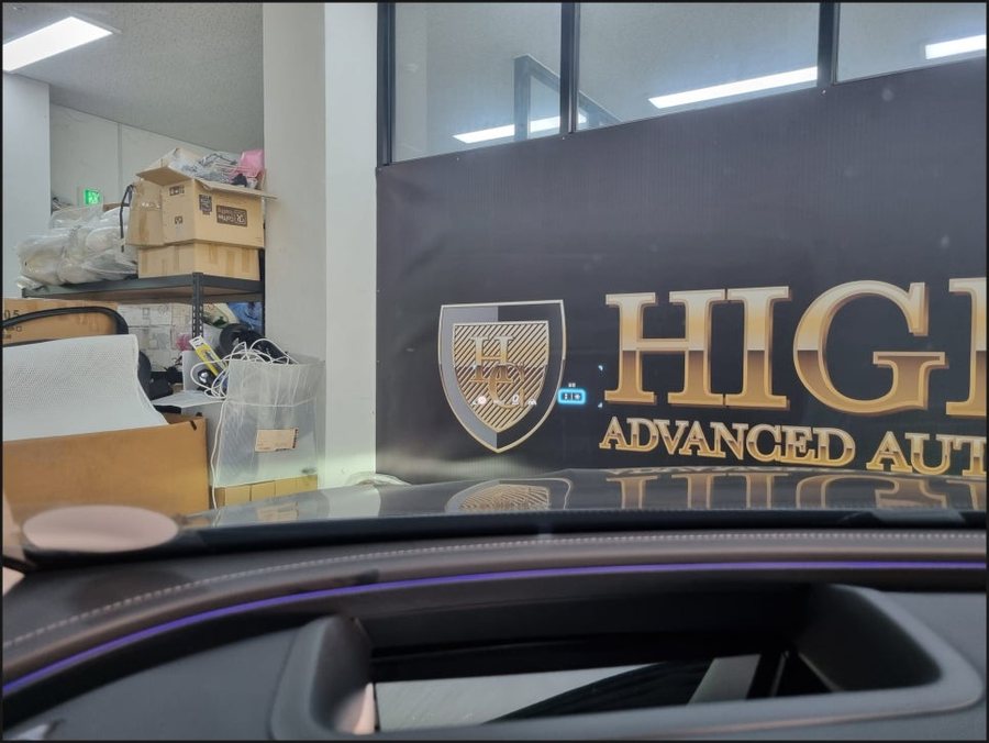 벤츠 E클래스 E200 HUD 헤드업디스플레이 | W214 순정 레트로핏 시공 후기