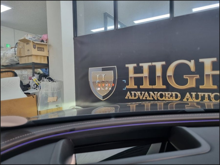 벤츠 E클래스 E200 HUD 헤드업디스플레이 | W214 순정 레트로핏 시공 후기