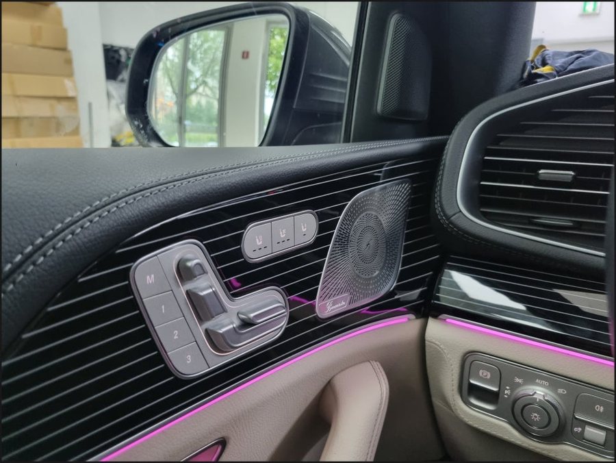 벤츠 GLS 피아노트림 | 마이바흐 인테리어 업그레이드