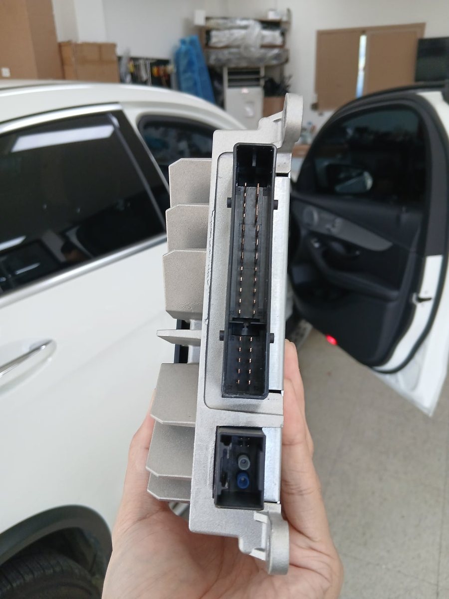벤츠 GLC 오디오 스피커 수리 순정 앰프교체