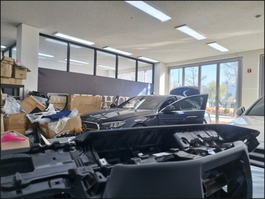 E200 HUD 벤츠E클래스 헤드업디스플레이, 리어공조기 | 순정옵션
