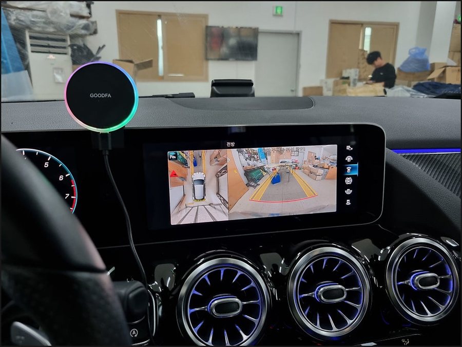 벤츠 GLA250 어라운드뷰 순정 카메라 옵션