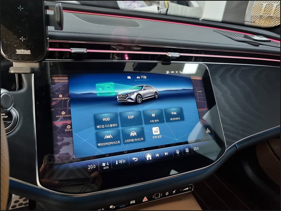 W214 HUD E200 헤드업디스플레이 | 벤츠 E클래스 순정 옵션