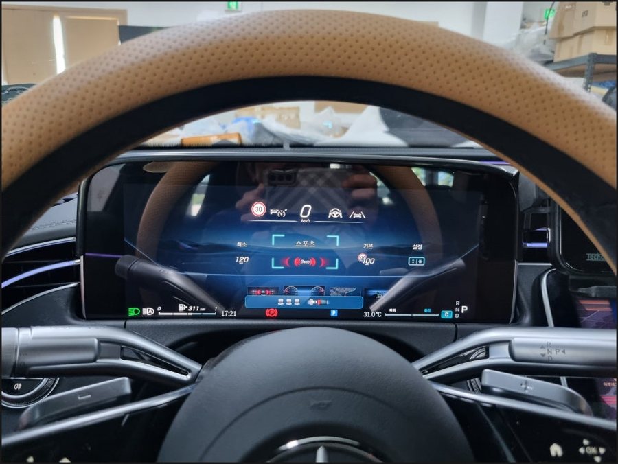 W214 HUD E200 헤드업디스플레이 | 벤츠 E클래스 순정 옵션