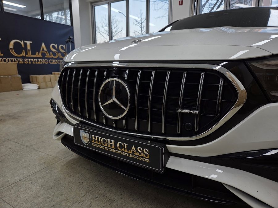 벤츠 E클래스 AMG 세로그릴 디퓨저 듀얼 머플러팁 신형 바디킷