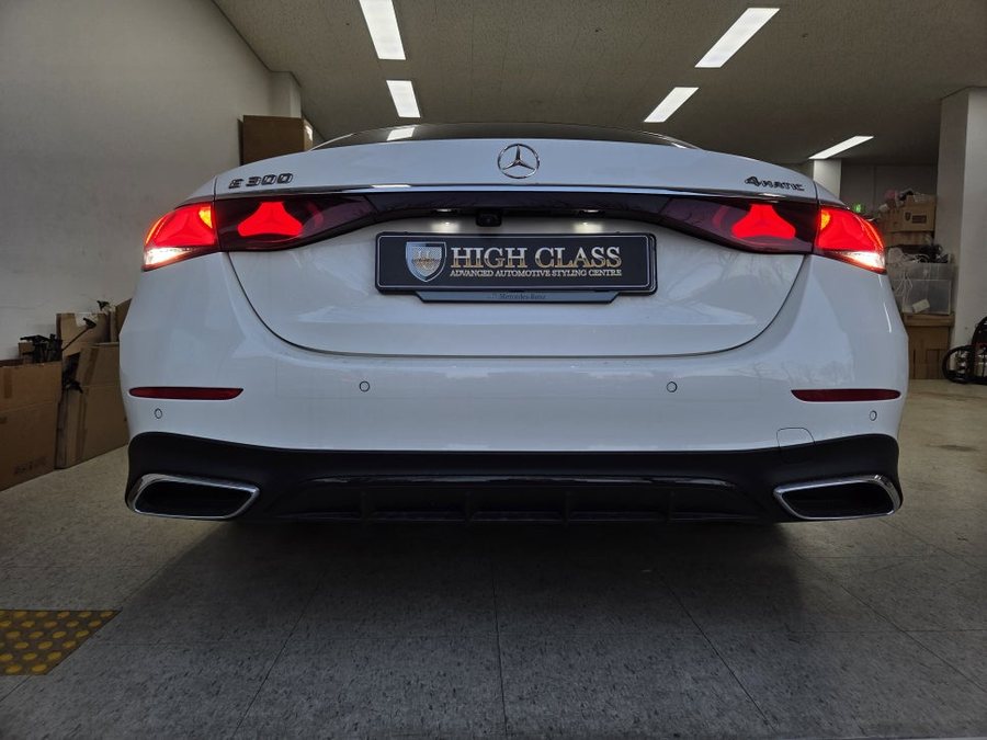 벤츠 E클래스 AMG 세로그릴 디퓨저 듀얼 머플러팁 신형 바디킷