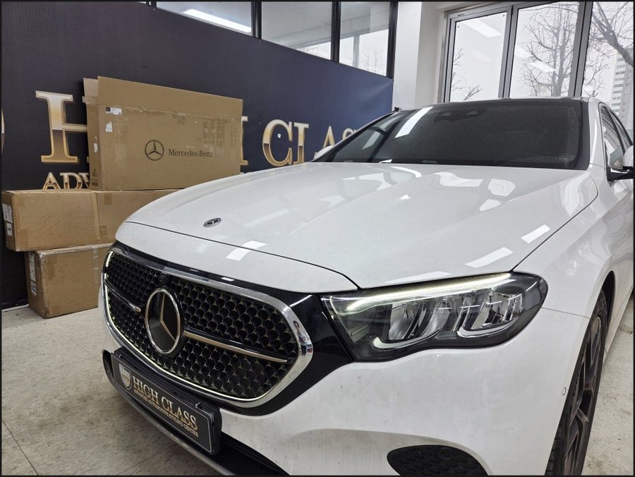 W214 벤츠 발광그릴 E클래스 순정 라디에이터 옵션