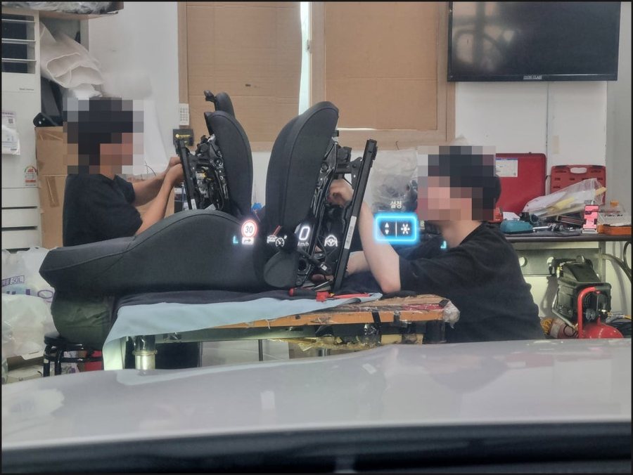 신형 E200 W214 순정 HUD 헤드업 레트로핏은 하이클라스