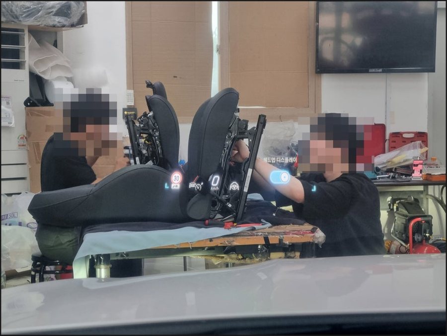 신형 E200 W214 순정 HUD 헤드업 레트로핏은 하이클라스