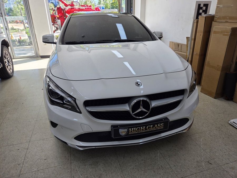 벤츠 CLA 안드로이드 올인원 모니터 확대