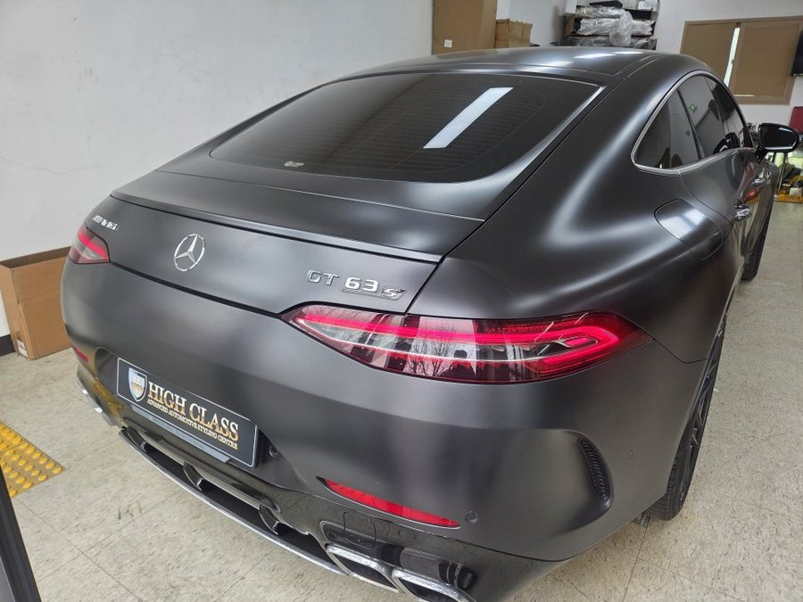 벤츠 GT 63 AMG 팝콘 사운드 배기음 코딩