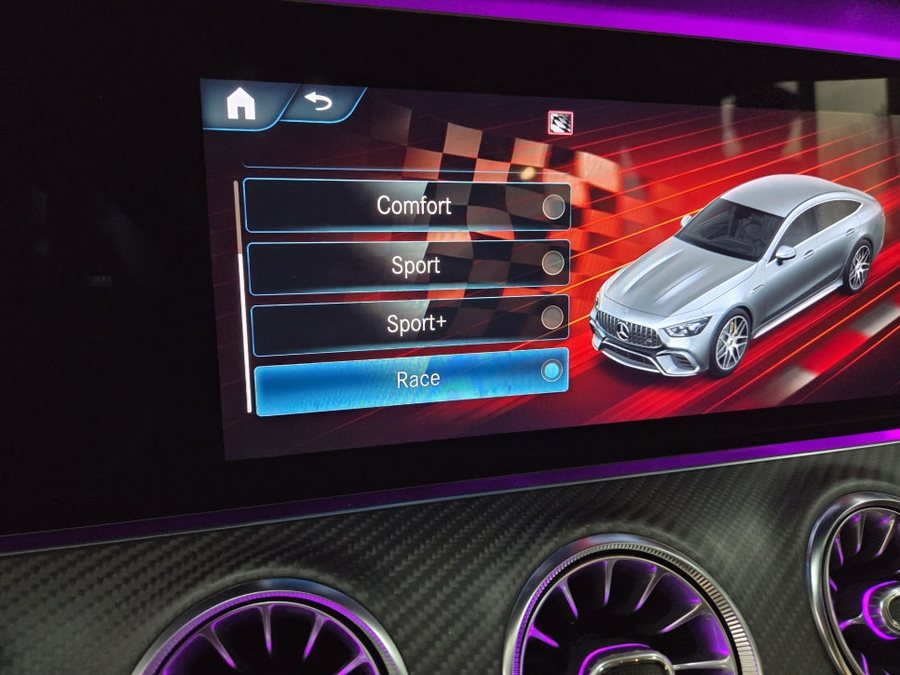 벤츠 GT 63 AMG 팝콘 사운드 배기음 코딩