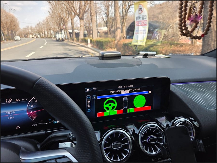 25년식 벤츠 GLA 어라운드뷰 페이스리프트 순정 레트로핏