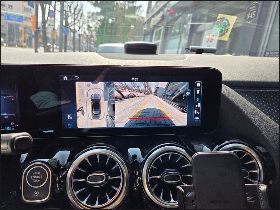 25년식 벤츠 GLA 어라운드뷰 페이스리프트 순정 레트로핏