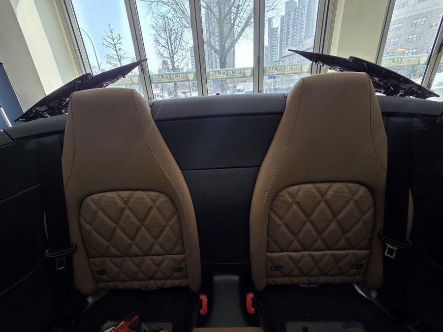 벤츠 SL 63 AMG 컬러 안전벨트 교체작업