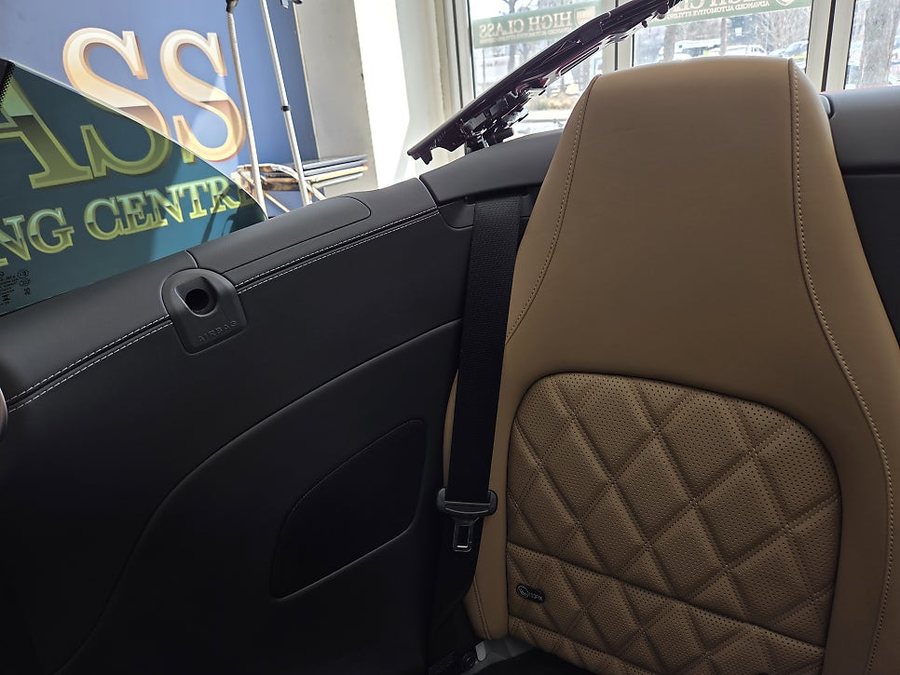 벤츠 SL 63 AMG 컬러 안전벨트 교체작업