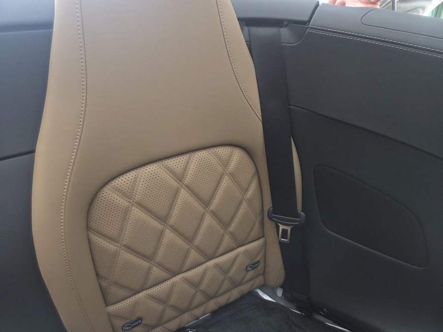 벤츠 SL 63 AMG 컬러 안전벨트 교체작업
