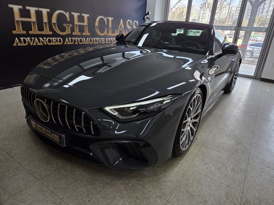 벤츠 SL 63 AMG 오픈카 안전벨트 버클 엠비언트