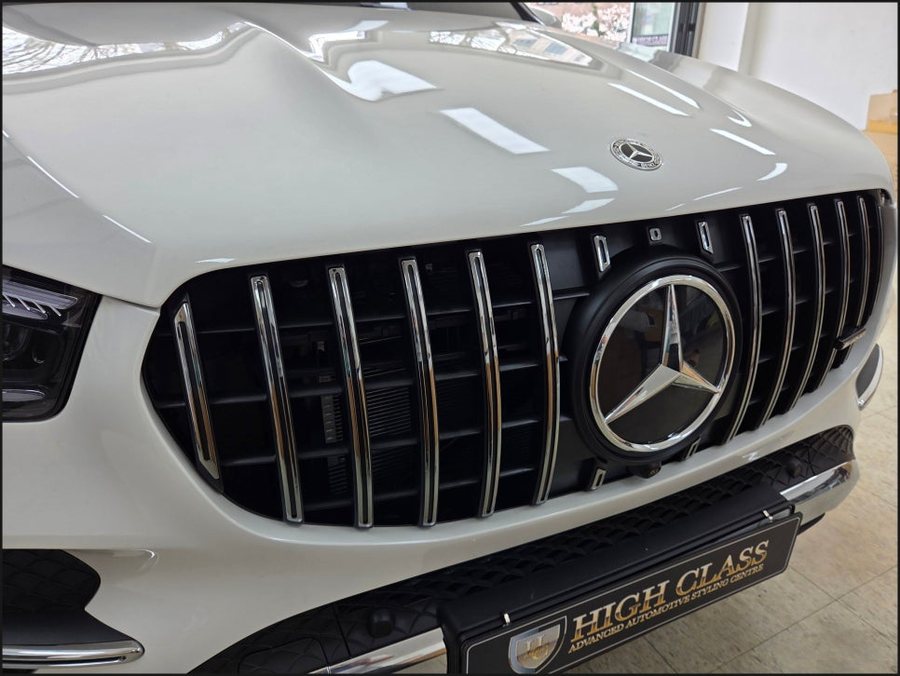 2026 벤츠 GLE450 세로그릴 교체 시공 | 페이스리프트 AMG 튜닝