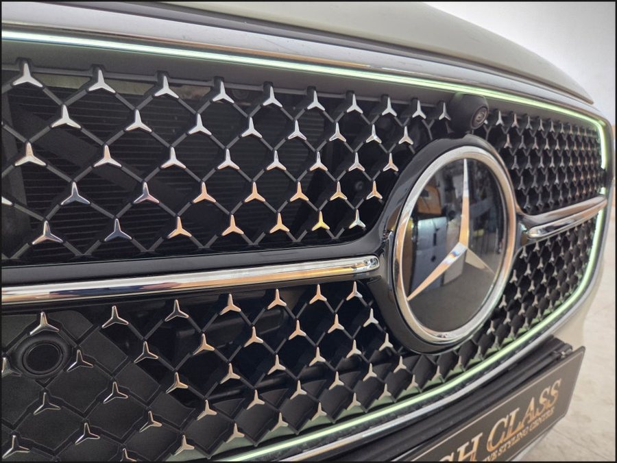 벤츠 W214 E200 발광그릴, R버튼, 4D부메스터, 미드레인지엠비언트 시공
