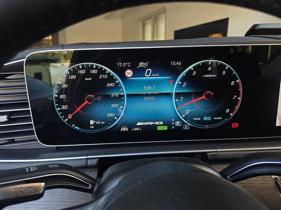 벤츠 GLS AMG 계기판 코딩