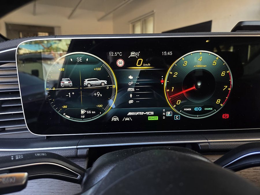 벤츠 GLS AMG 계기판 코딩