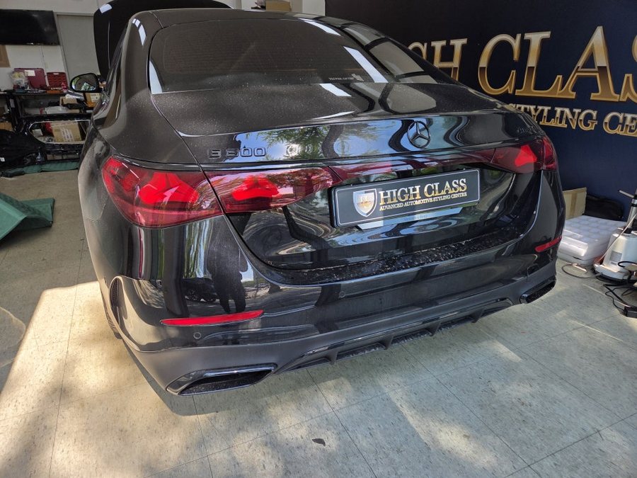 W214 E클래스 디퓨저 머플러팁 세로 발광그릴 AMG 외관변경