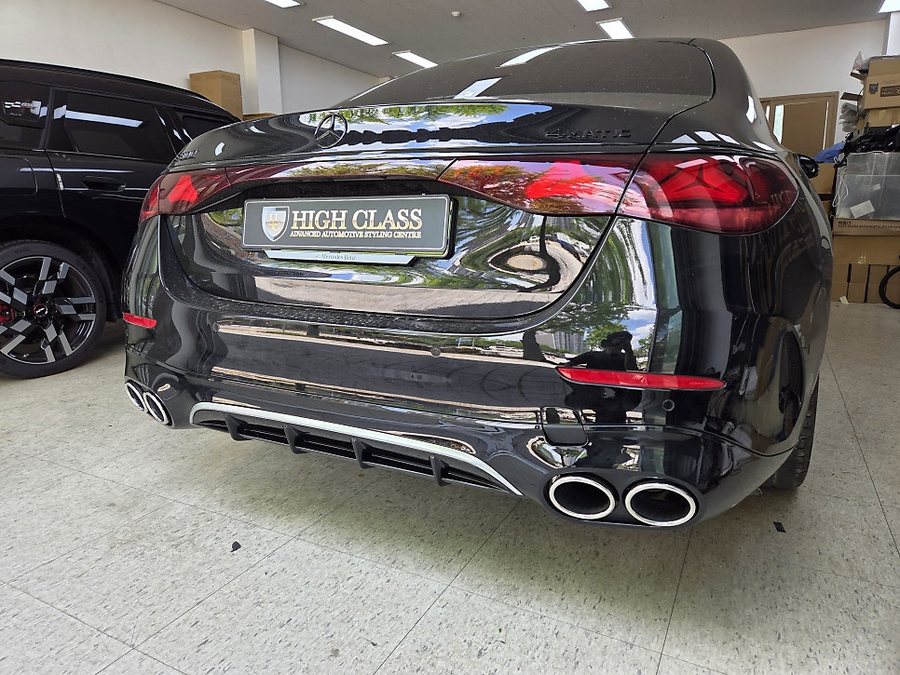 W214 E클래스 디퓨저 머플러팁 세로 발광그릴 AMG 외관변경