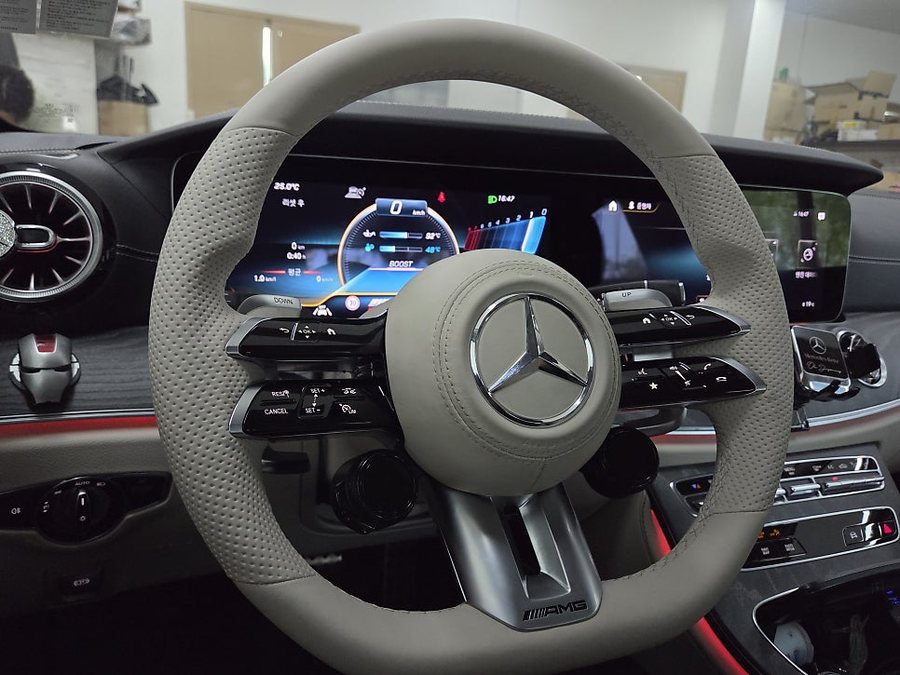 벤츠 CLS AMG 잠자리 핸들, AMG 계기판 코딩