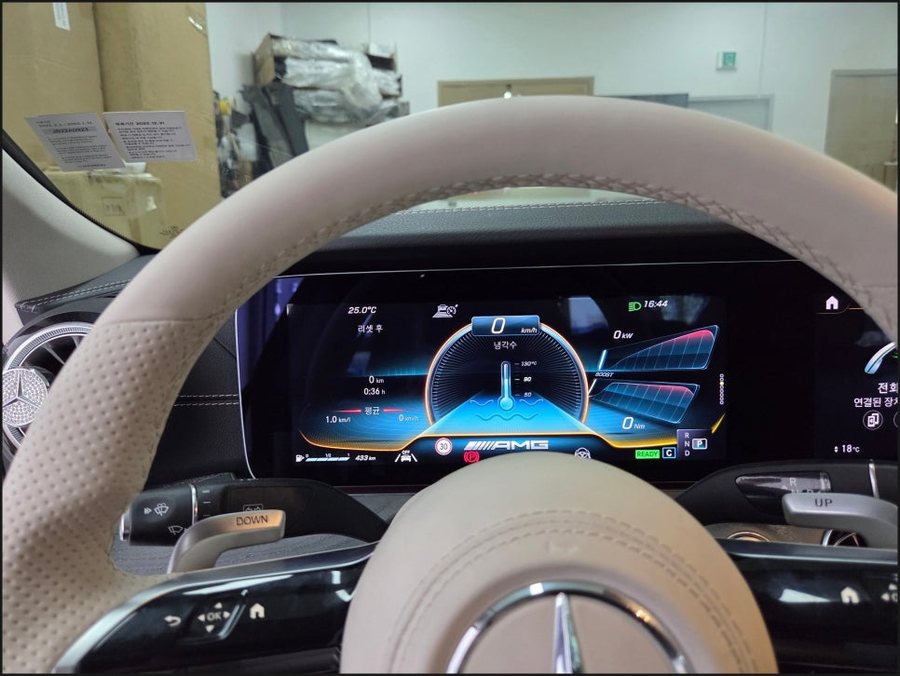 22년식 벤츠 CLS AMG 계기판 코딩 & 반자율주행 확장 코딩