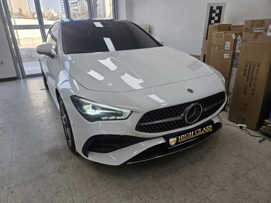 벤츠 CLA 250 HUD 페이스리프트 모델 순정 옵션