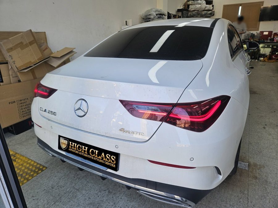 벤츠 CLA 250 HUD 페이스리프트 모델 순정 옵션