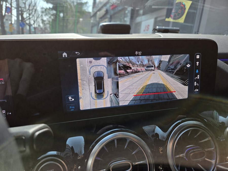 벤츠 GLA 360도 카메라 서라운드뷰 주차 시스템