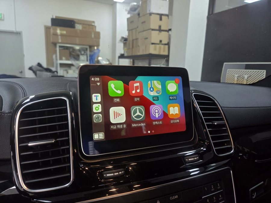 벤츠 GLE 43 AMG W176 직수입 커맨드 수리