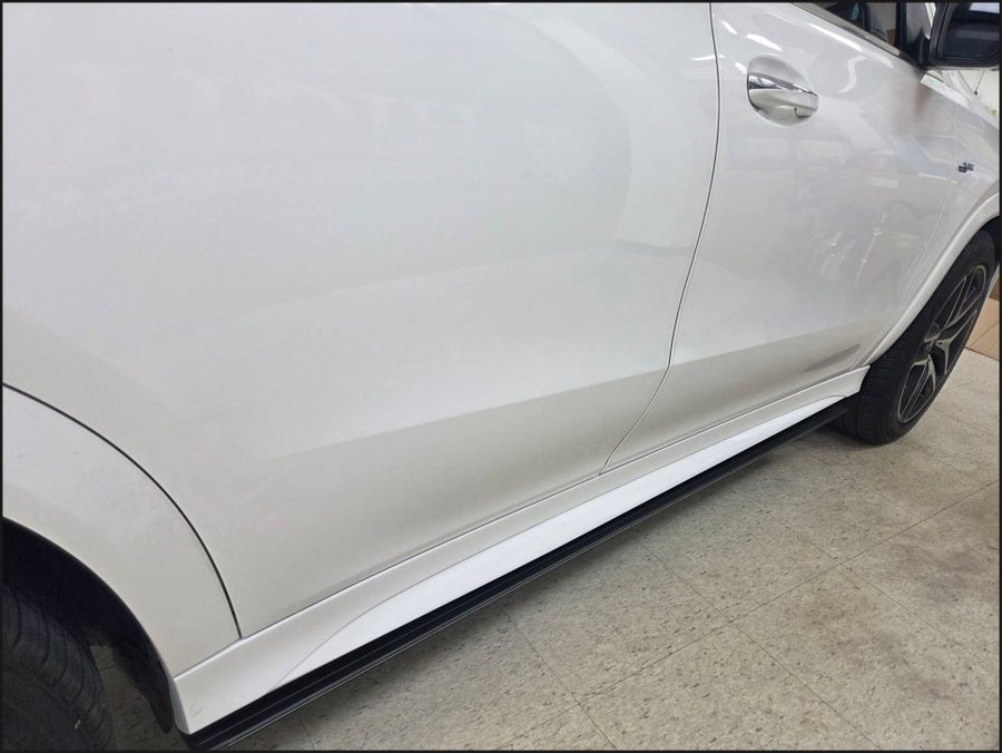 벤츠 GLE53AMG 전동사이드스텝 시공, 순정 감성 그대로