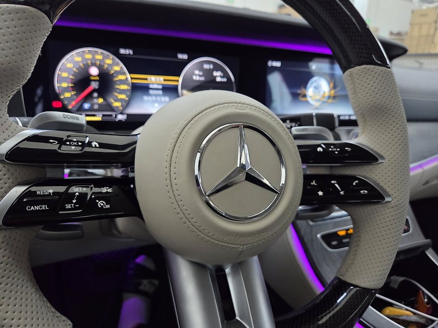 벤츠 CLS AMG 카본 잠자리 핸들