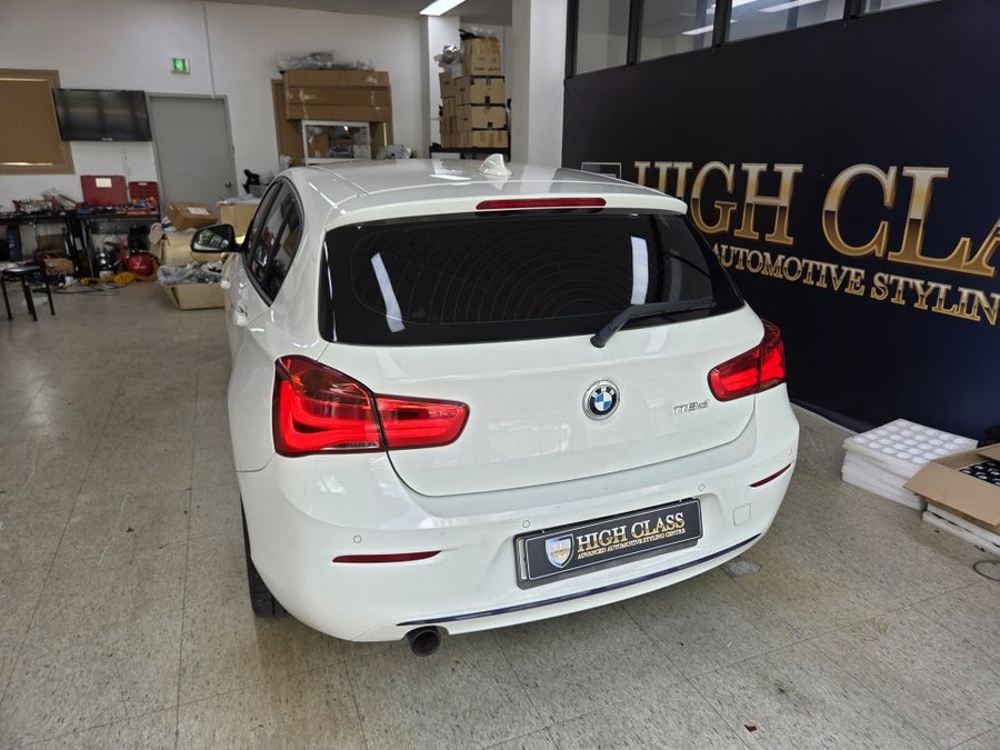 BMW f20 118d 안드로이드 올인원 모니터 12인치 크기