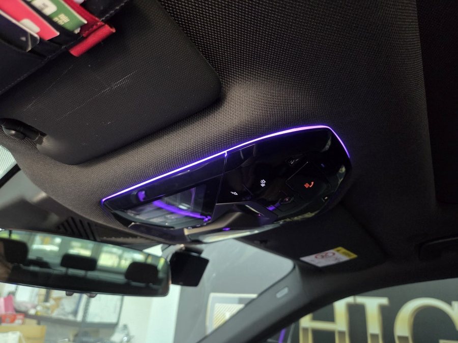 BMW G60 550e 오버 헤드 콘솔 엠비언트, 센터 콘솔 엠비언트 실내 LED 튜닝