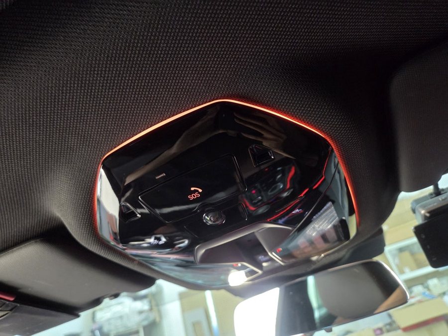 BMW G60 550e 오버 헤드 콘솔 엠비언트, 센터 콘솔 엠비언트 실내 LED 튜닝