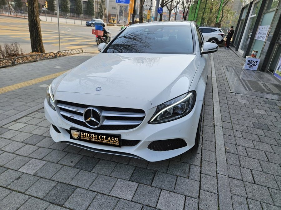 벤츠 C클래스 애플 카플레이 안드로이드 오토 커맨드 화면 터치