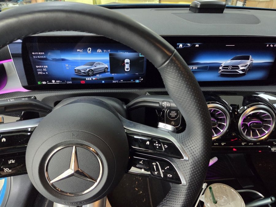 벤츠 CLA250 AMG계기판 코딩과 스포츠플러스 코딩, CLA45 AMG로 변신