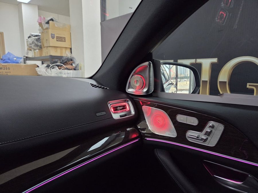 벤츠 GLE 450d 엠비언트 제품 구매 스피커, 송풍구, 미드레인지