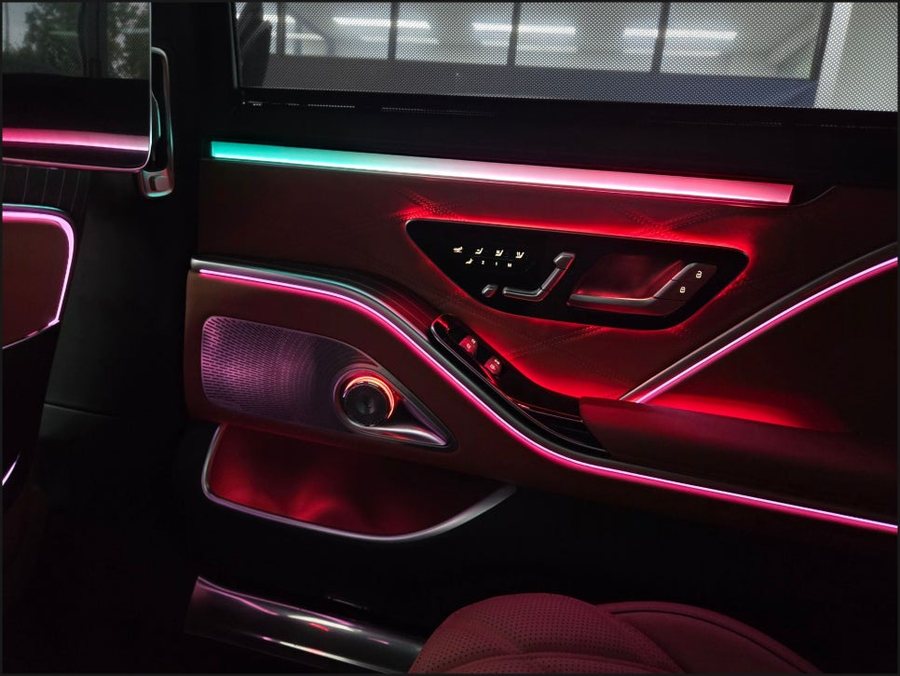 벤츠 S클래스 1열&2열 후석 4D 부메스터, W223 미드레인지 엠비언트
